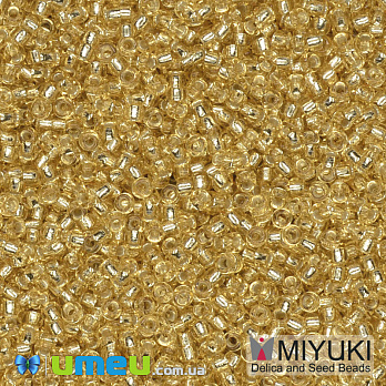 Бісер японський Miyuki круглий RR 15/0 №3, Золотистий (BIS-039874)
