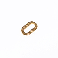 Коннектор из нерж. стали, Овал, 12х7 мм, Золото (STL-055698)