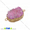 /p37017-konnektor-iz-naturalnogo-kamnya-druza-kvarca-v-metalle-rozoviy-33x18-mm/