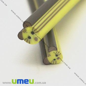Паличка FIMO Мишка жовта, 50 мм (DIF-003552)