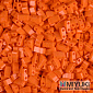 Бісер японський Miyuki HALF TILA №406, 5х2,3 мм, Помаранчевий (BIS-053239)