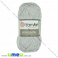 Пряжа YarnArt Eco-cotton 100 г, 220 м, Сіра 763 (YAR-025228)