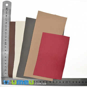 Набір штучної шкіри на замші 0,65 мм, Мікс (LTH-040967)