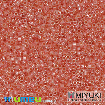 Бисер японский Miyuki Delica 11/0 DB235, Оранжевый (BIS-040590)
