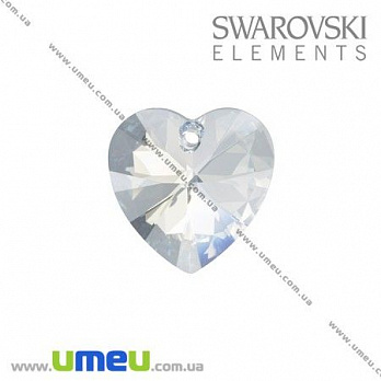 [Архів] Підвіска Swarovski 6228 Blue Shade, 10 мм, Серце (POD-005637)