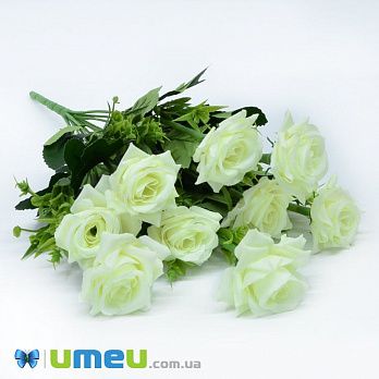 Букет троянд, 44 см, Кремовий (DIF-044698)