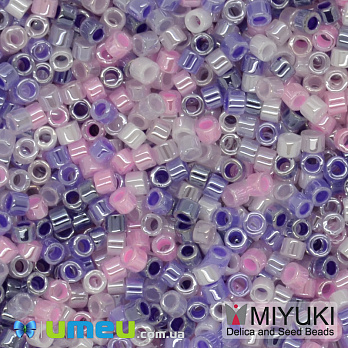 Бісер японський Miyuki Delica 11/0 DBmix33, Різнокольоровий (BIS-045226)