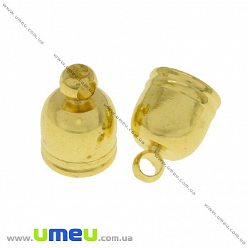 Ковпачок металевий, 11х8 мм, Золото (OBN-031341)
