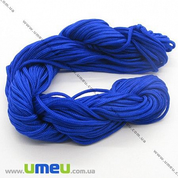 Нейлоновий шнур (для браслетів Шамбала), 1,5 мм, Синій (LEN-005706)