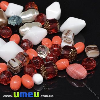 Бусины чешское стекло Preciosa 92-Mix-Cathedral Beads (BUS-036044)