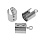 /p48987-zazhim-dlya-shnura-iz-nerzhaveyushey-stali-12x6-5-mm-temnoe-serebro/