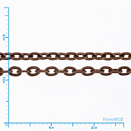 Ланцюг, Мідь, 3х2 мм (ZEP-003537)
