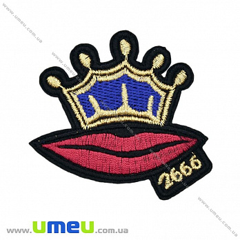 Термоаплікація Корона, 6х5 см (APL-020999)