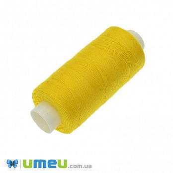 Нитка поліестерова KIWI №40/2, col.385, Помаранчева, 366 м (MUL-046786)