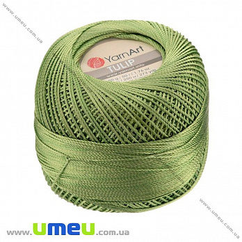 Пряжа YarnArt Tulip 50 г, 250 м, Оливкова 423 (YAR-029504)