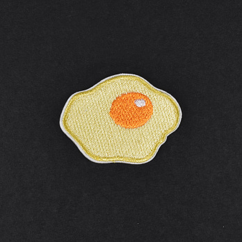 Термоаплікація Яєчня, 4,5х3,5 см (APL-061518)