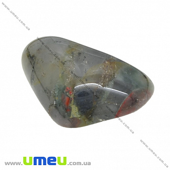 Галтовка Геліотроп, 32х19х13 мм (POD-033253)
