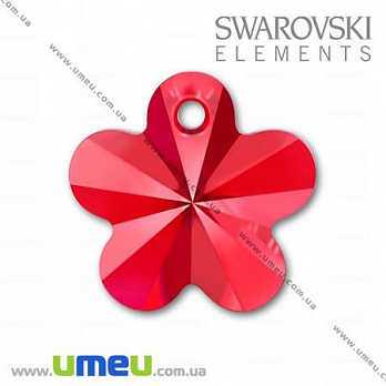 [Архів] Підвіска Swarovski 6744 Light Siam, 12 мм, Квітка (POD-003251)