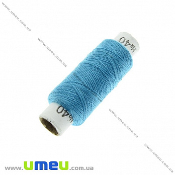 Нить полиэстеровая EVRO №40, Голубая, 200 м (MUL-021138)