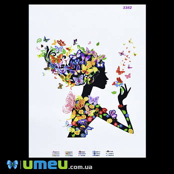 Схема для выш. бисером, Юма, Африканка, 36х28 см (UPK-048448)
