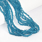Намистини Біконус, 3х3 мм, Бірюзові (BUS-057429)