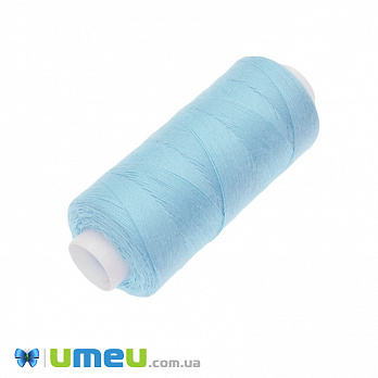 Нитка поліестерова KIWI №40/2, col.252, Блакитна, 366 м (MUL-046748)