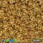 Бісер чеський Twin (Твін) №B1003, 2,5х5 мм, Бурштиновий прозорий (BIS-026292)