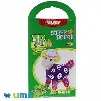 Маса для ліплення Paulinda Super Dough 3D FUN Вівця (DIF-043570)