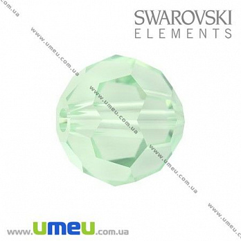 [Архів] Намистина Swarovski 5000 Chrysolite, 8 мм, Гранована кругла (BUS-005329)