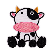 Аплікація на клейовій основі Корова, 7х7 см (APL-055117)