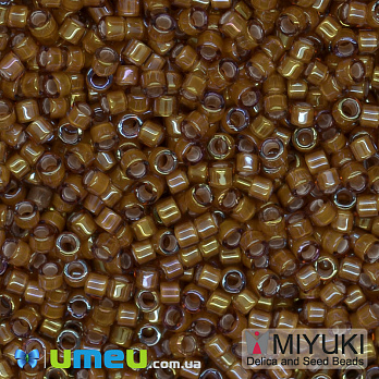 Бісер японський Miyuki Delica 11/0 DB1779, Коричневий АВ (BIS-045412)