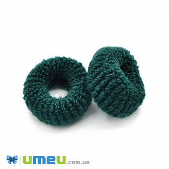 Резинка для волос, 32 мм, Зеленая темная (OSN-024806)