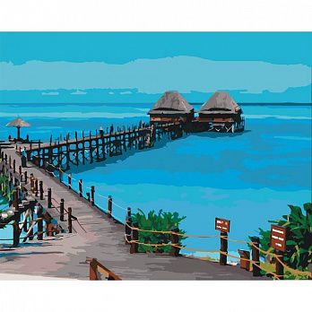 [Архів] Картина за номерами Ідейка Лагуна КН02228, 40х50 см (SXM-038528)