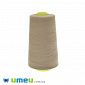 Нитка поліестерова KIWI №40/2 col.358, Бежева, 3600 м (MUL-046450)
