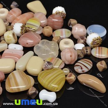 Намистини чеське скло Preciosa 92-Mix-Desert Sand-1 (BUS-036027)