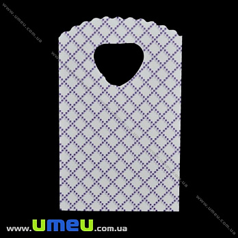Подарунковий пакетик, 15х9 см, Фіолетовий (UPK-026241)