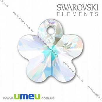 [Архів] Підвіска Swarovski 6744 Crystal AB, 12 мм, Квітка (POD-003250)
