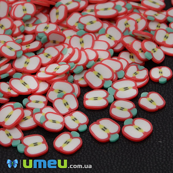 Слайсы FIMO Яблоко, 6х5 мм (DIF-044215)