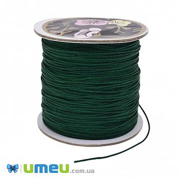 Нейлоновый шнур, 0,8 мм, Изумрудный (LEN-047086)