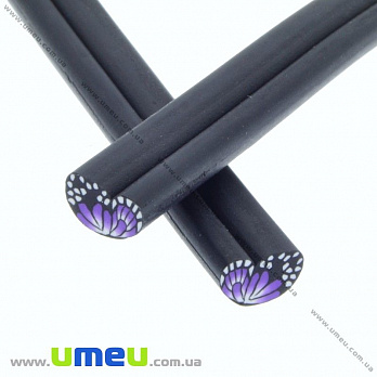 Паличка FIMO Крило метелика фіолетове, 50 мм (DIF-015538)