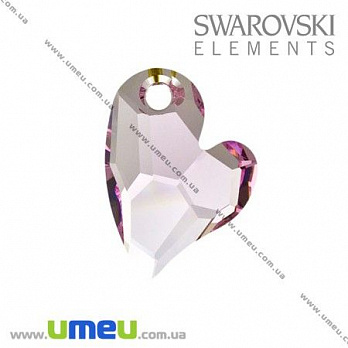 [Архів] Підвіска Swarovski 6261 Rosaline, 17х13 мм, Дике серце (POD-005652)