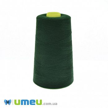 Нитка поліестерова KIWI №40/2 col.225, Зелена, 3600 м (MUL-046432)