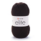 Пряжа YarnArt Elite 100 г, 300 м, Коричнева темна 217 (YAR-025376)