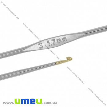 Гачок для в'язання сталевий Tulip (Японія), 1,7 мм (YAR-023458)