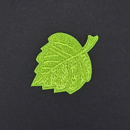Термоаплікація Листочок, 5,5х4 см, Салатова (APL-061470)
