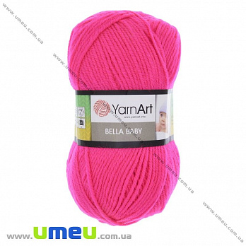 Пряжа YarnArt Bella Baby 50 г, 190 м, Рожева 659 (YAR-029699)