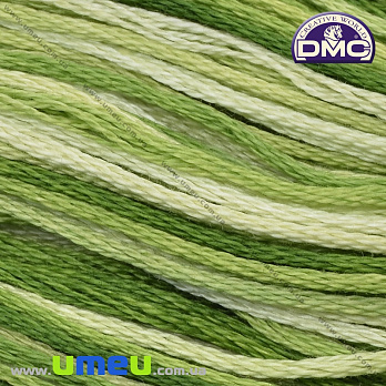 Муліне DMC 0092 Меланж Салатовий (DMC-034246)