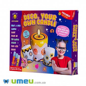 Набір для творчості Paulinda Light up with pleasure «Декорування свічок» (DIF-043482)