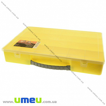 Органайзер для зберігання, 35х25х5,5 см, Жовтий (INS-024598)