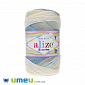 Пряжа Alize Batik Sekerim Bebe 100 г, 320 м, Бежево-блакитна 4398 (YAR-048034)